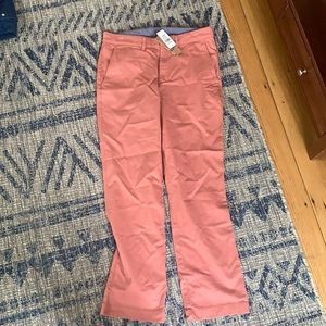 LL Bean Lakewashed Khakis (Breton Red)